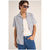 Rhythm Vacation Stripe Short-Sleeve Shirt - Men's Blue