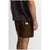 Rhythm Classic Cord Jam Shorts - Men's Chocolate