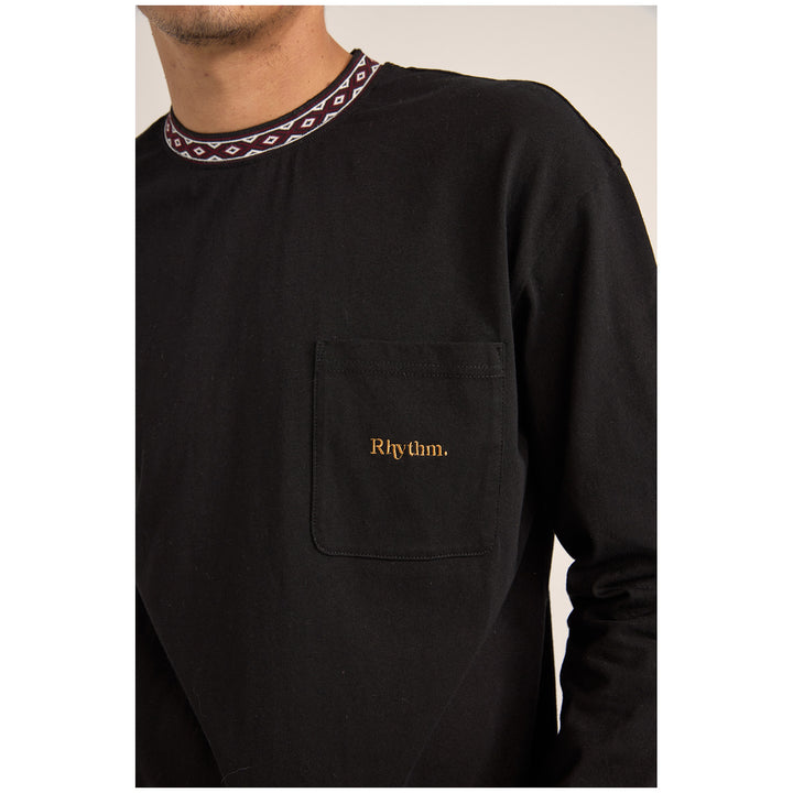Rhythm Vintage Jac Long-Sleeve T-Shirt - Men's Black