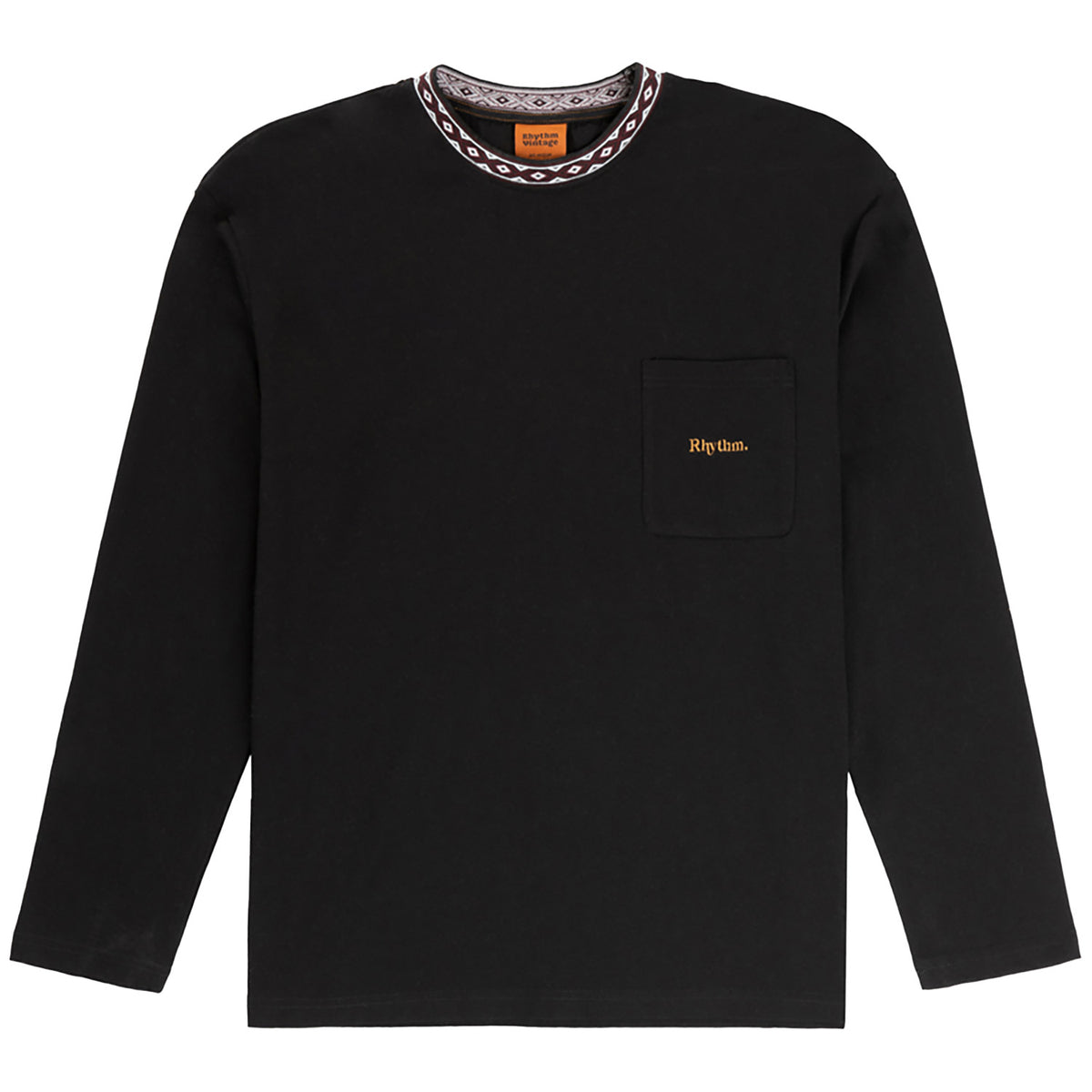 Rhythm Vintage Jac Long-Sleeve T-Shirt - Men's Black