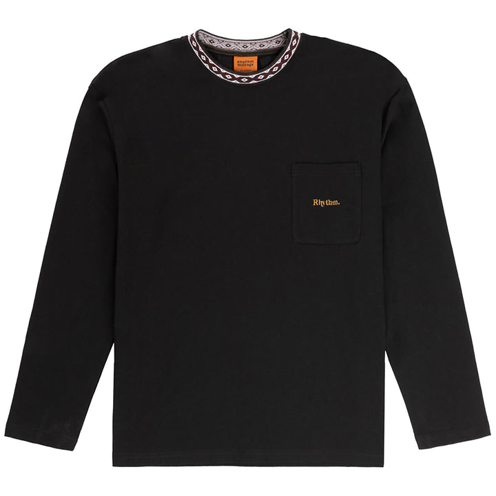 Rhythm Vintage Jac Long-Sleeve T-Shirt - Men's Black
