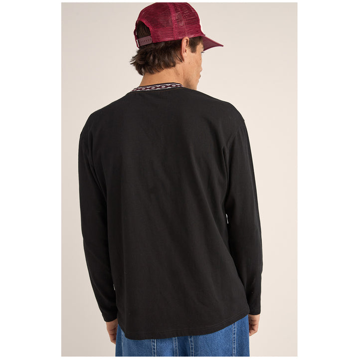 Rhythm Vintage Jac Long-Sleeve T-Shirt - Men's Black