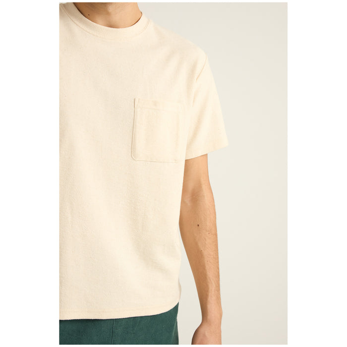 Rhythm Vintage Terry Short-Sleeve T-Shirt - Men's Natural