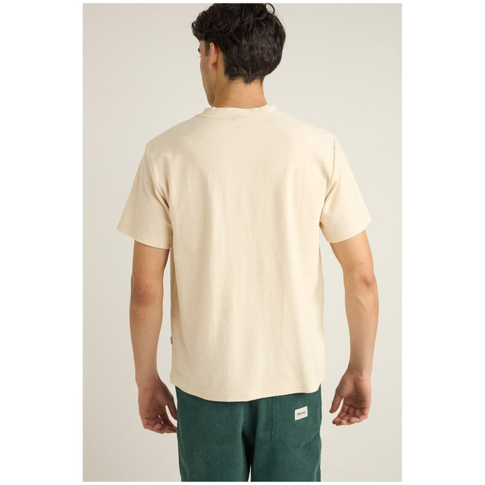 Rhythm Vintage Terry Short-Sleeve T-Shirt - Men's Natural