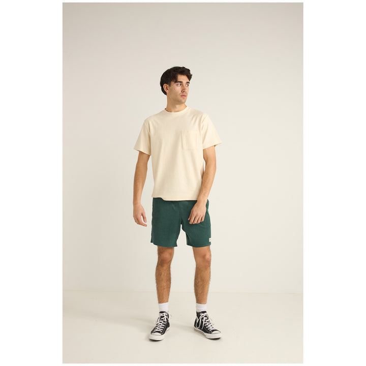 Rhythm Vintage Terry Short-Sleeve T-Shirt - Men's Natural