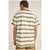 Rhythm Everyday Stripe Short-Sleeve T-Shirt - Men's Vintage Green