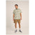 Rhythm Everyday Stripe Short-Sleeve T-Shirt - Men's Vintage Green