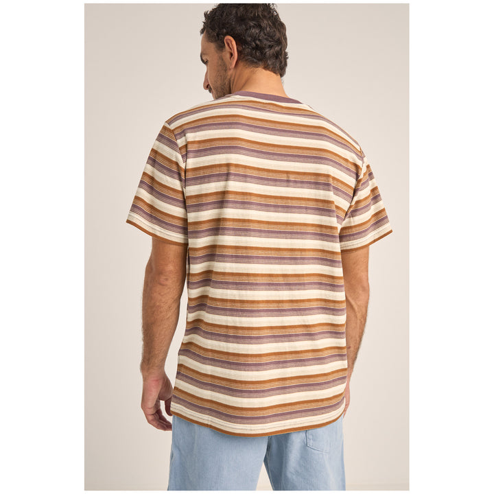Rhythm Vintage Stripe Short-Sleeve T-Shirt - Men's Cedar