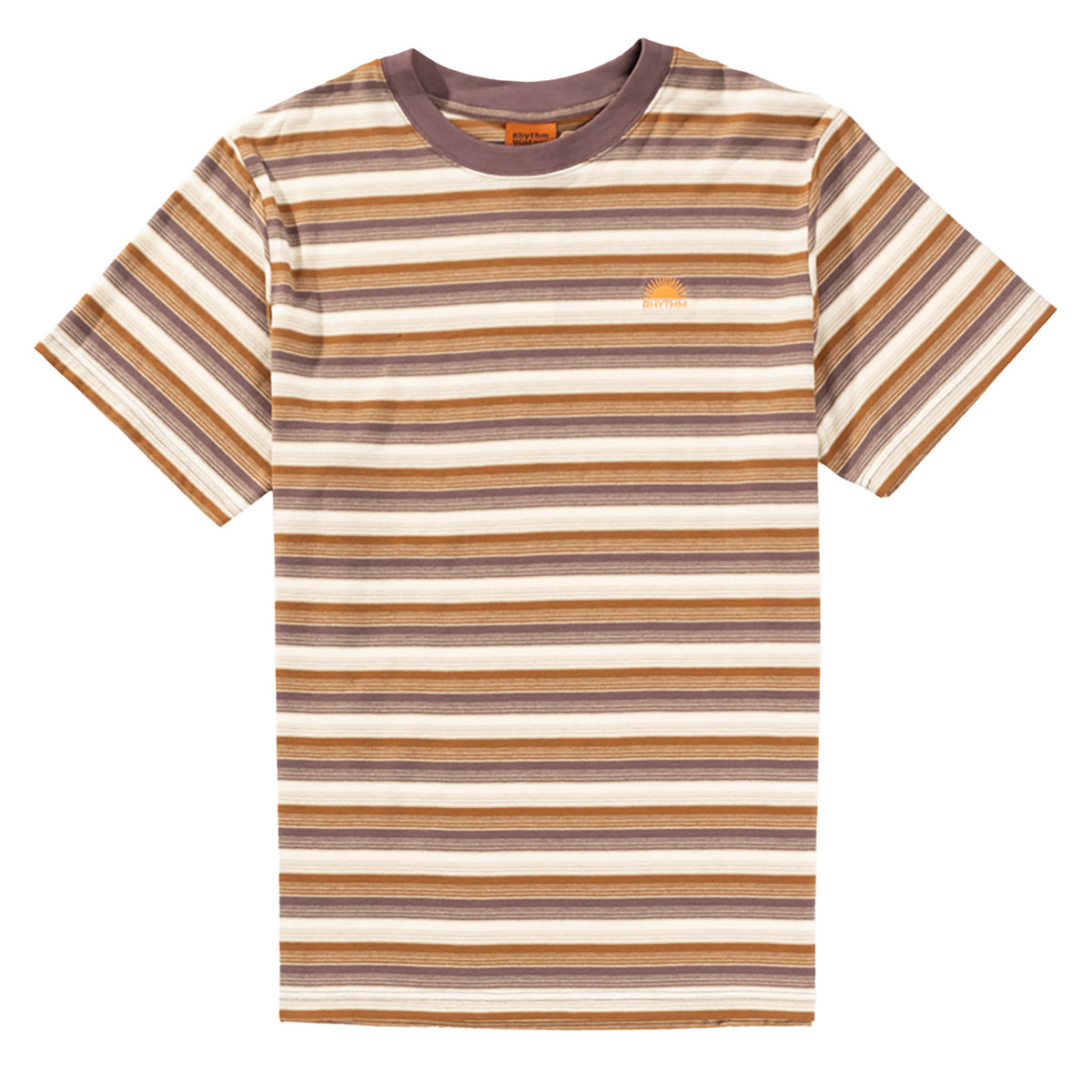 Rhythm Vintage Stripe Short-Sleeve T-Shirt - Men's Cedar