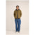 Rhythm Brushed Twill Trucker Jacket - Men's Olive