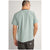 Rhythm Contrast Neckband Short-Sleeve T-Shirt - Men's Teal