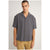 Rhythm Relaxed Texture Short-Sleeve Shirt - Men's Charcoal