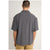 Rhythm Relaxed Texture Short-Sleeve Shirt - Men's Charcoal