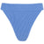 Rhythm Isla Rib Hi Banded Bikini Bottom - Women's Cornflower