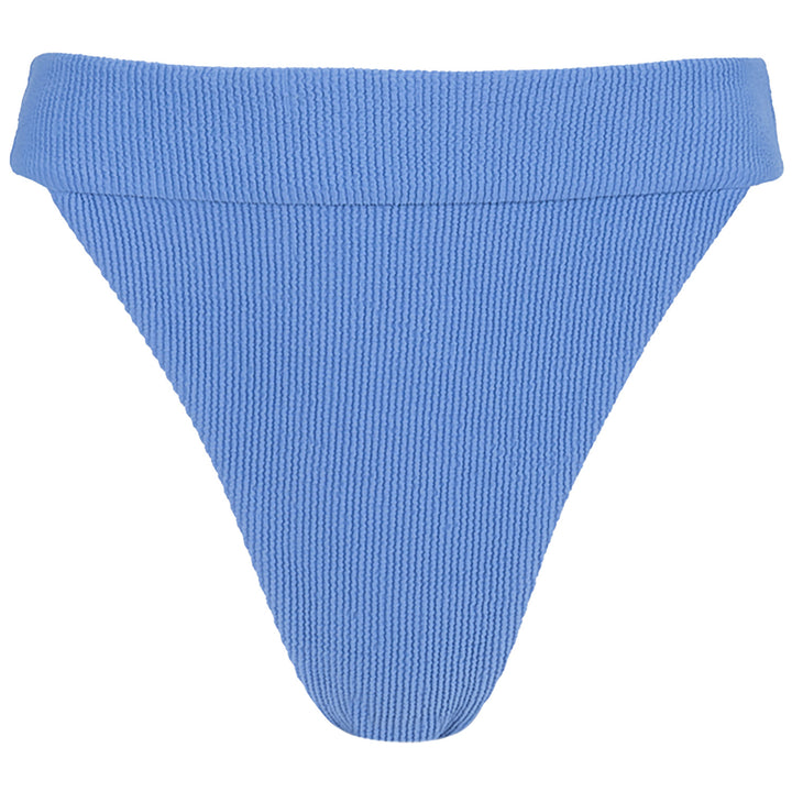 Rhythm Isla Rib Hi Banded Bikini Bottom - Women's Cornflower