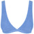 Rhythm Isla Rib Tall Tri Bikini Top - Women's Cornflower