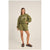 Rhythm College Crew Neck Fleece - Women's Olive