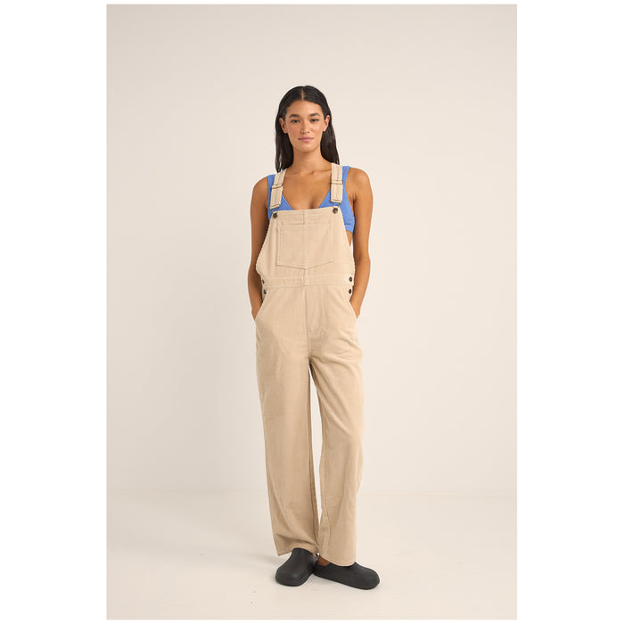 Rhythm Hope Corduroy Overalls - Women's Sand