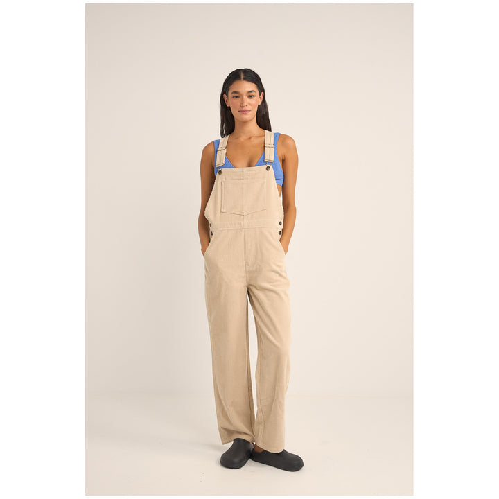 Rhythm Hope Corduroy Overalls - Women's Sand