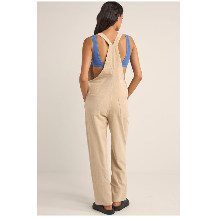 Rhythm Hope Corduroy Overalls - Women's Sand