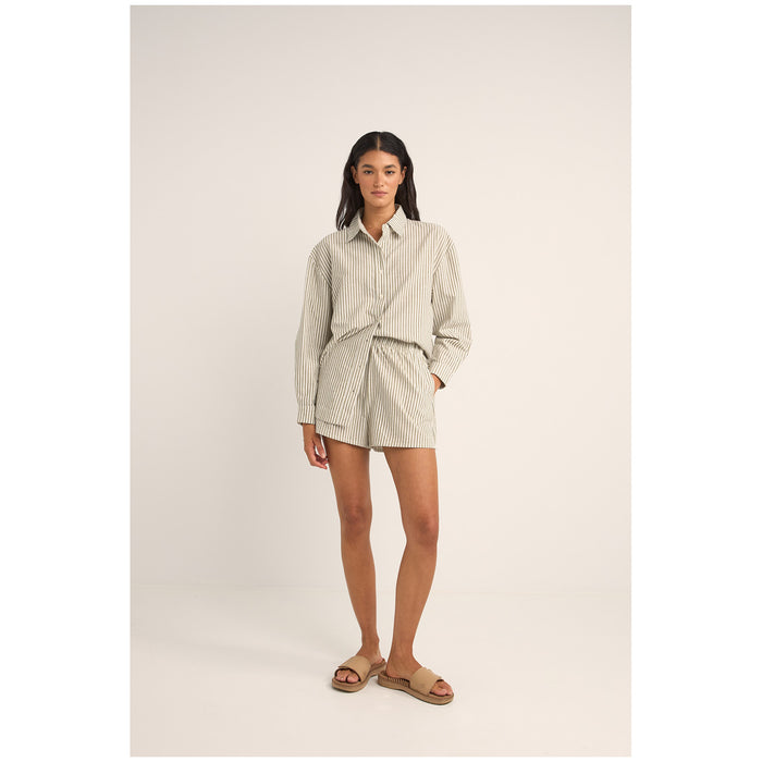 Rhythm Valley Stripe Shorts - Women's Ivy