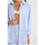 Rhythm Zephyr Stripe Shirt - Women's Blue