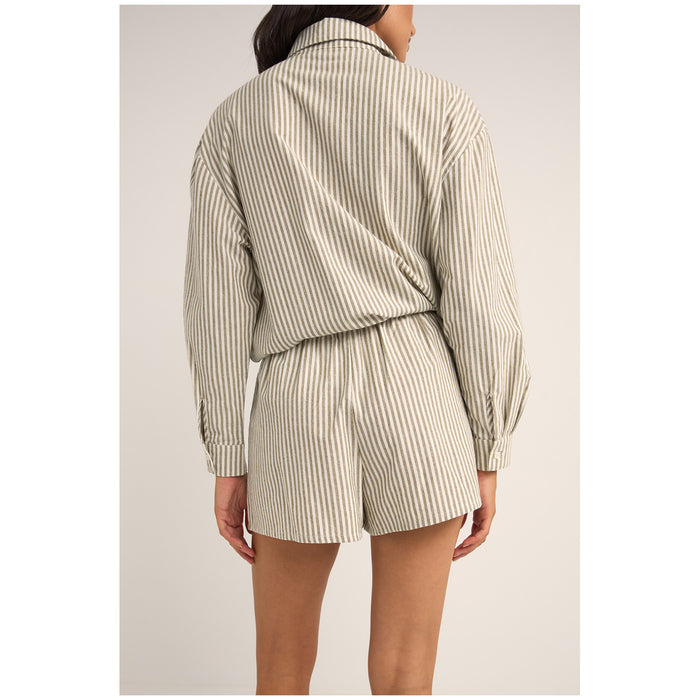 Rhythm Valley Stripe Shorts - Women's Ivy