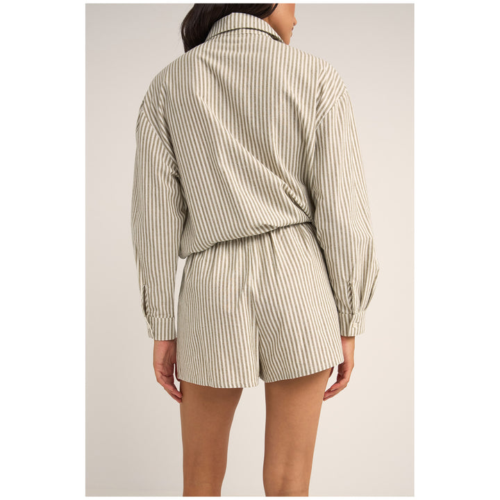 Rhythm Valley Stripe Shorts - Women's Ivy