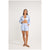 Rhythm Zephyr Stripe Shorts - Women's Blue