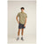 Rhythm Vintage Stripe Short-Sleeve T-Shirt - Men's Military Olive
