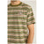 Rhythm Vintage Stripe Short-Sleeve T-Shirt - Men's Military Olive