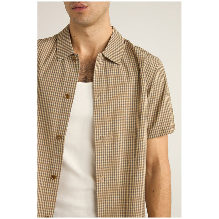 Rhythm Check Short-Sleeve Shirt - Men's Sand