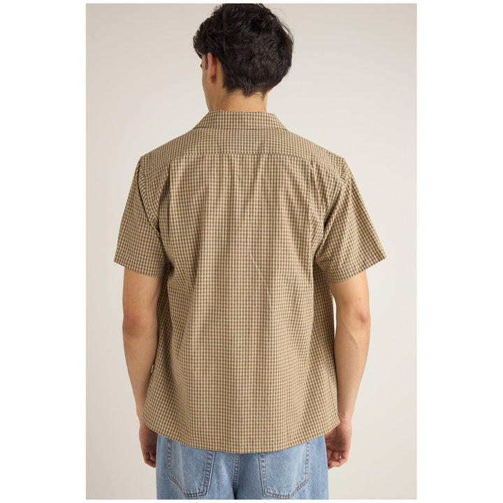 Rhythm Check Short-Sleeve Shirt - Men's Sand