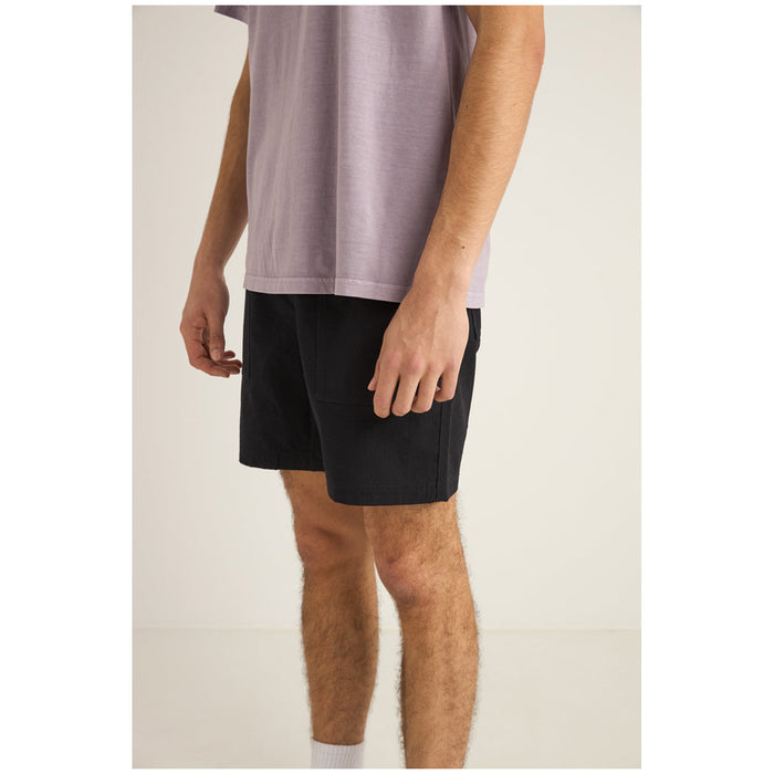 Rhythm Worn Path Rip Stop Shorts - Men's Black