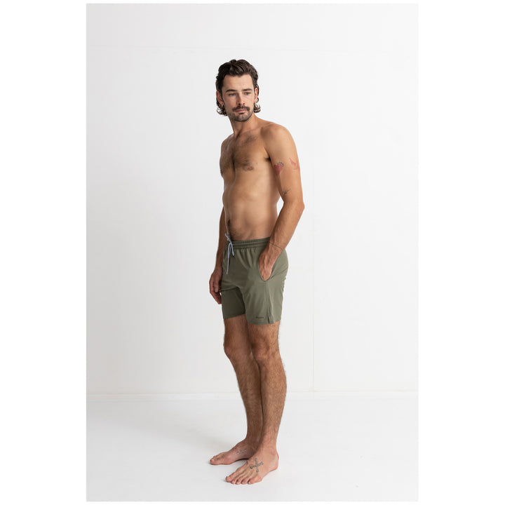 Rhythm Classic Beach Shorts - Men's Olive