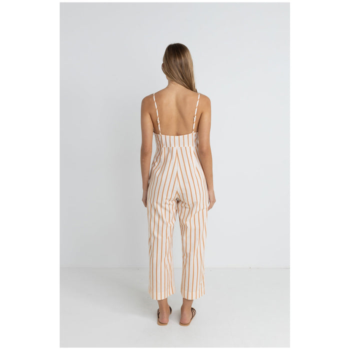 Rhythm Tide Stripe Jumpsuit - Women's Natural
