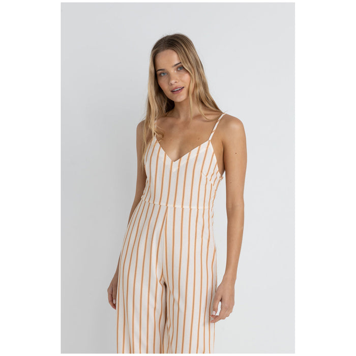 Rhythm Tide Stripe Jumpsuit - Women's Natural