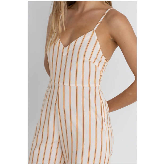 Rhythm Tide Stripe Jumpsuit - Women's Natural