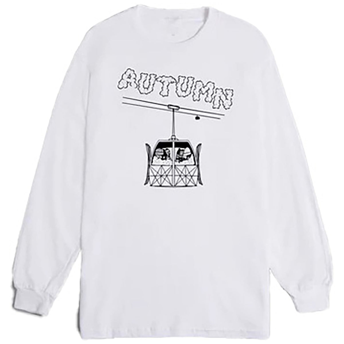 Autumn Safety Meeting Long-Sleeve T-Shirt - Men's White