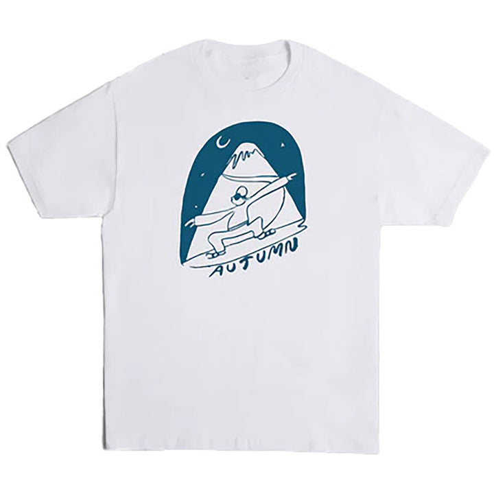 Autumn Wiggle T-Shirt - Men's White