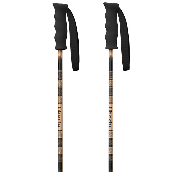 Liberty Retro Light Bamboo Ski Poles 2025