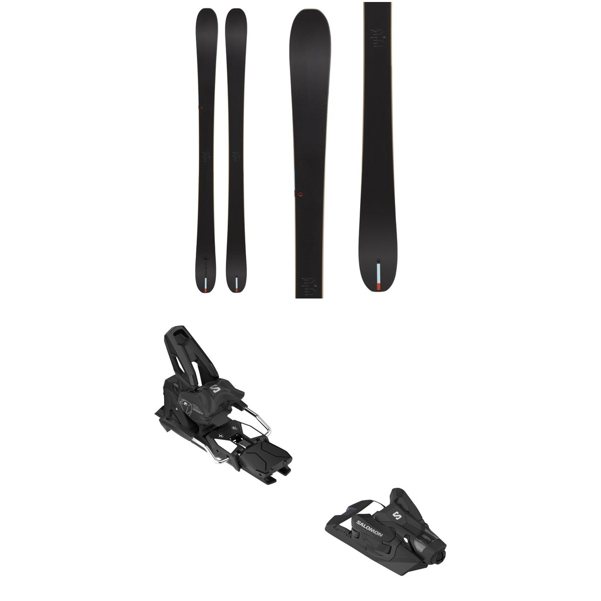 Season Kin Skis 2025 + Salomon Strive 14 GW Ski Bindings