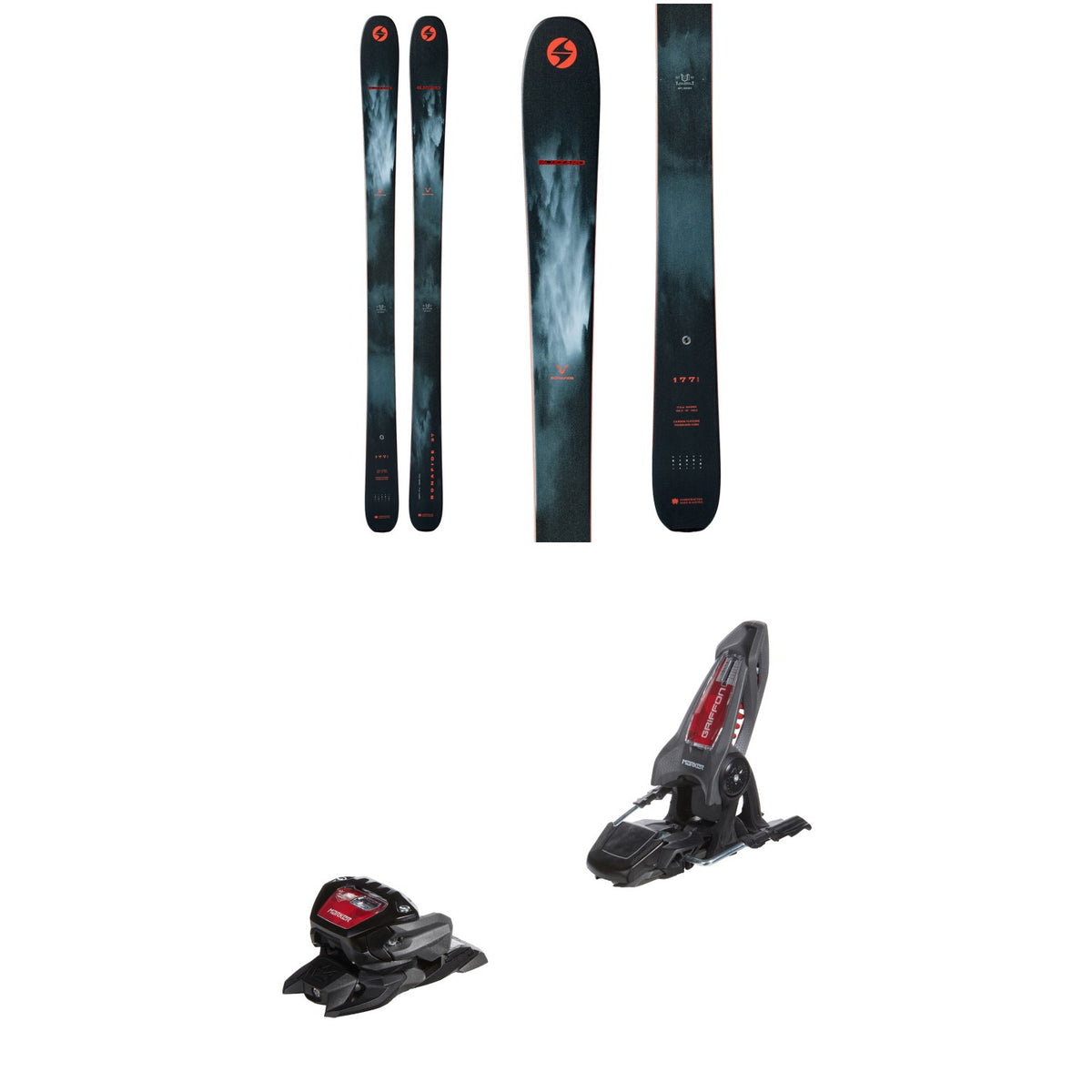 Blizzard Bonafide 97 Skis + Marker Griffon 13 ID Ski Bindings