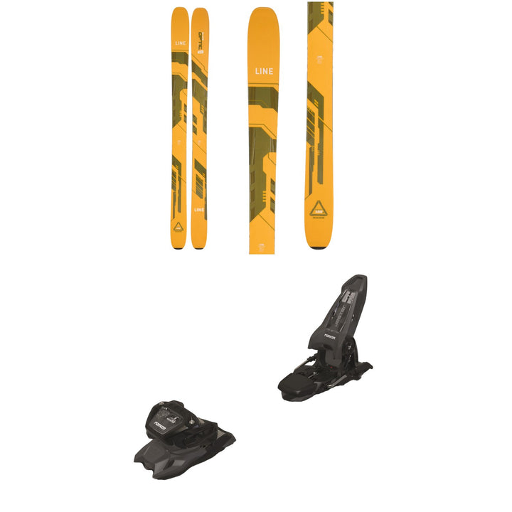 Line Skis Blade Optic 114 Skis + Marker Jester 16 ID Ski Bindings