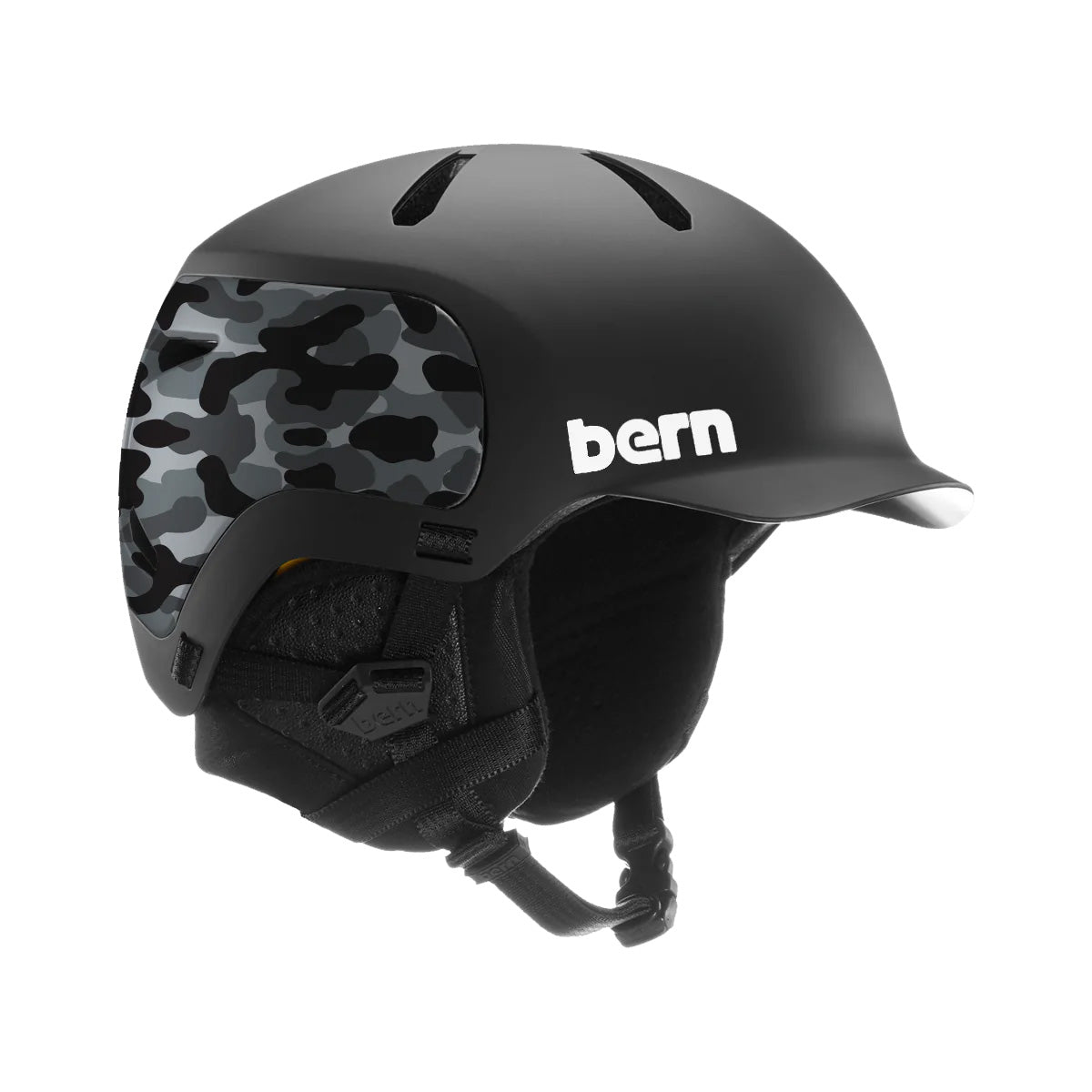 bern watts eps bike helmet men's Snow our original visor helmet Watts 2.0 helmet - Bern