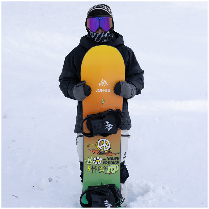 ebay jones snowboard kids Youth Flagship mountain board built for young riders looking to progress their skills with confidence Jones Happy Mountain Snowboard Package
