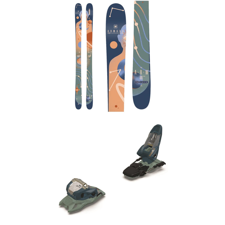 Armada ARW 88 Skis 2025 + Marker Squire 11 Ski Bindings