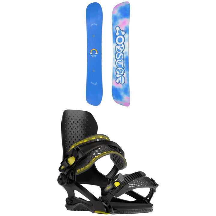 Lobster Shifter Snowboard + Halldor Pro Snowboard Bindings 2024