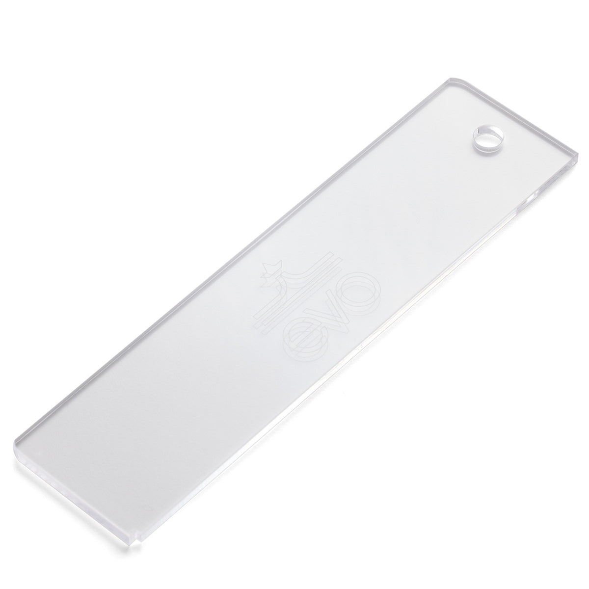 evo Snowboard Wax Scraper Clear
