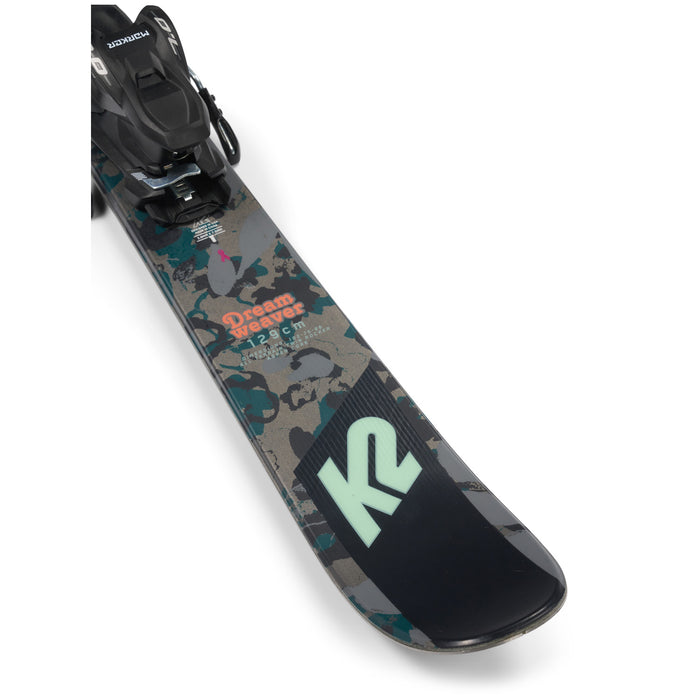 K2 Dreamweaver Skis + FDT 7.0 Bindings - Kids' 2023